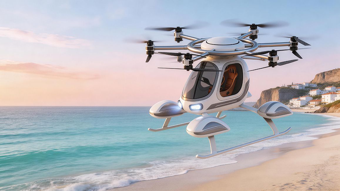 eVTOL sea view